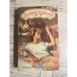 Where Theres Smoke Nell Kincaid 1984 Paperback Romance Candlelight Ecstasy 1st P
